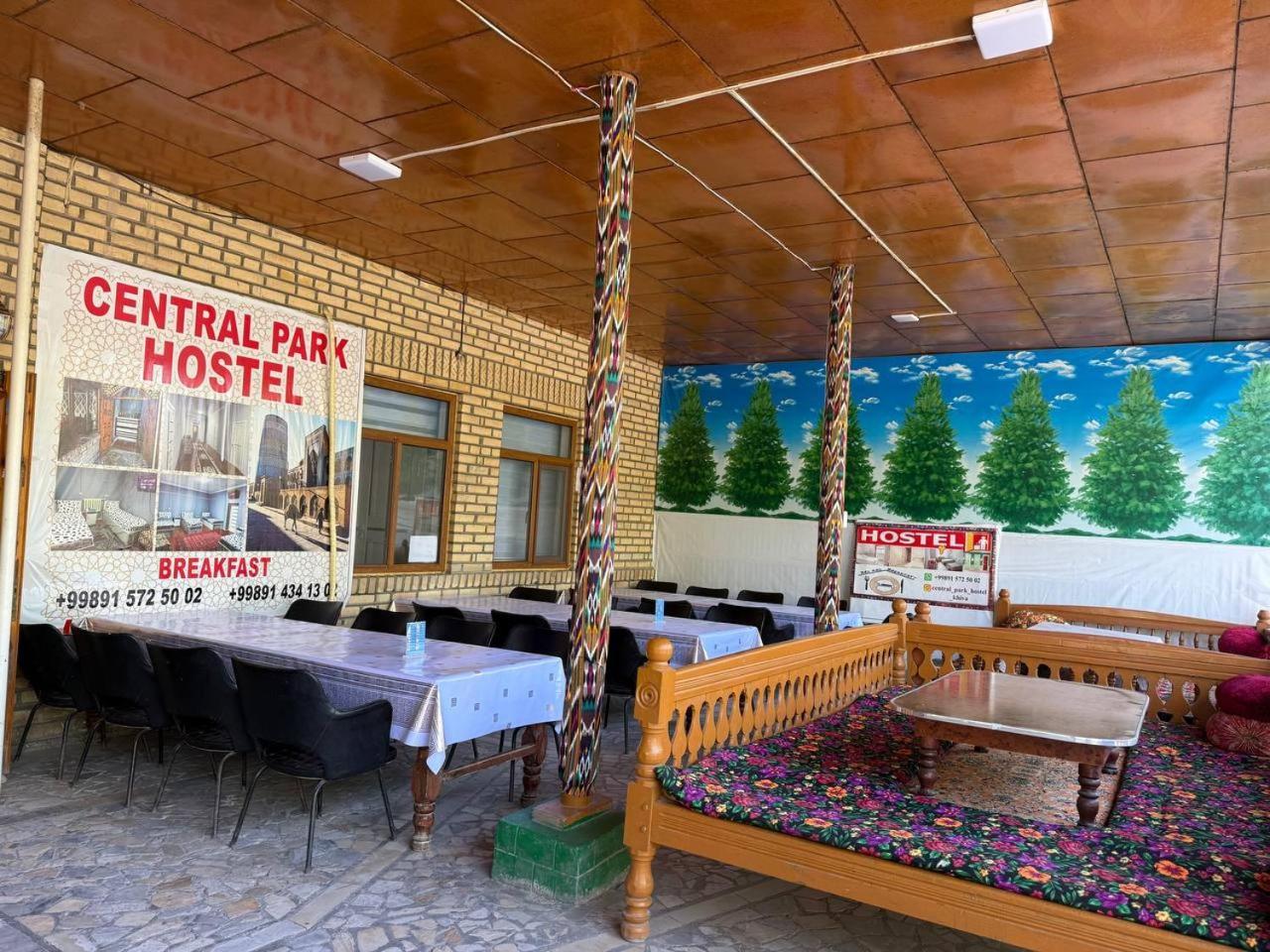 Central Park Hostel 히바 외부 사진
